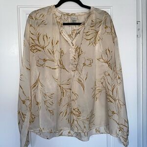 Target business casual top long sleeve